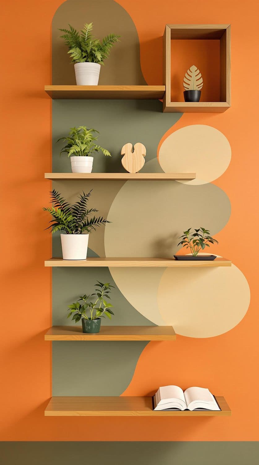 Fern Shelf Display