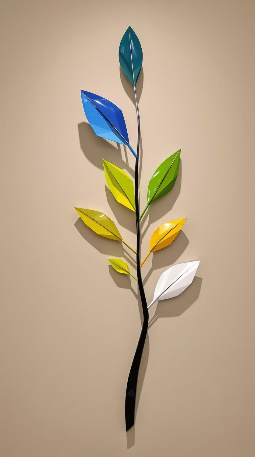 Geometric Tree Sculpture