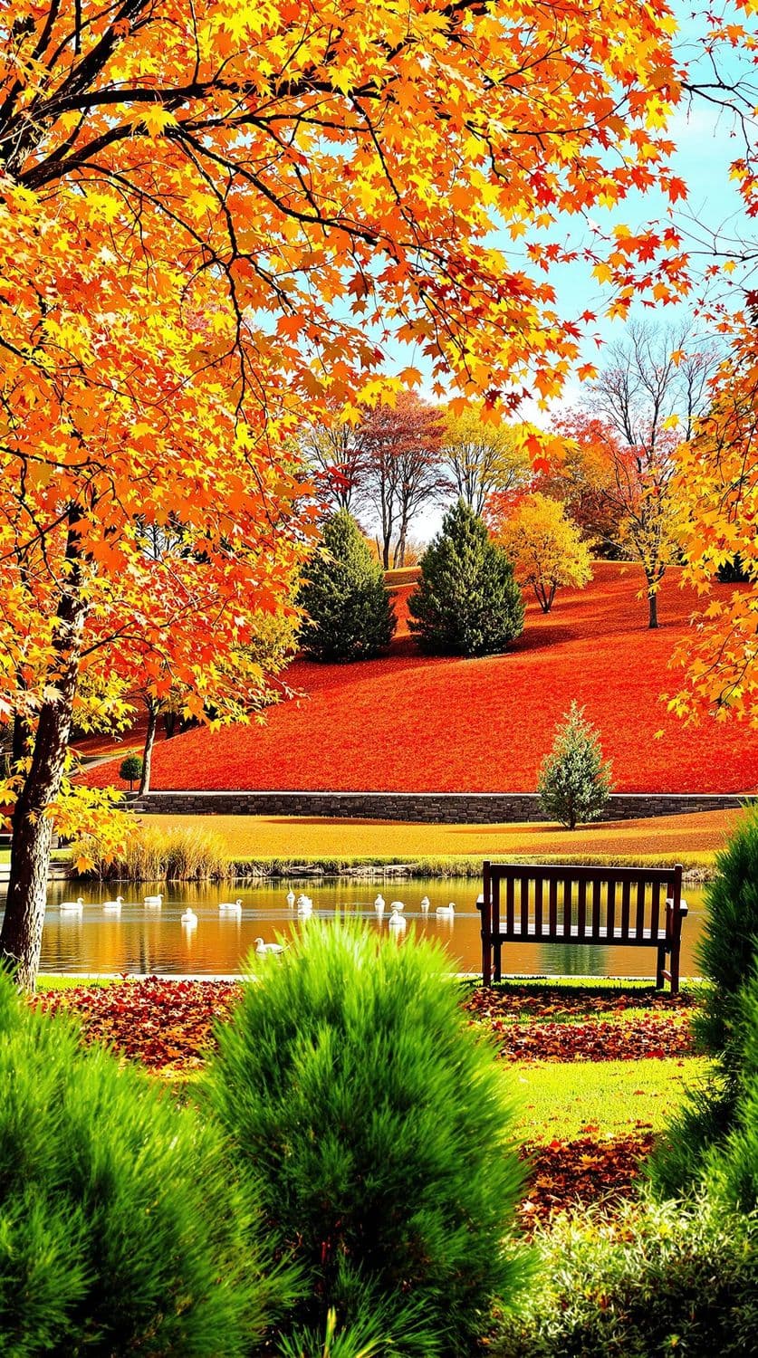 Autumn Park Serenity