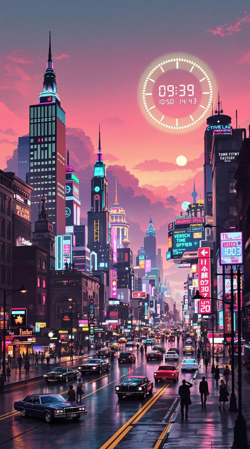 Twilight Countdown City