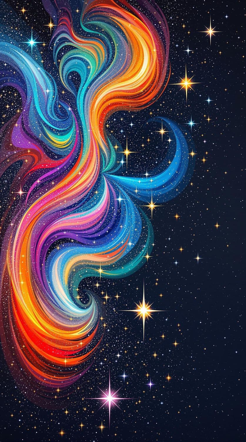 Turquoise Celestial Stream