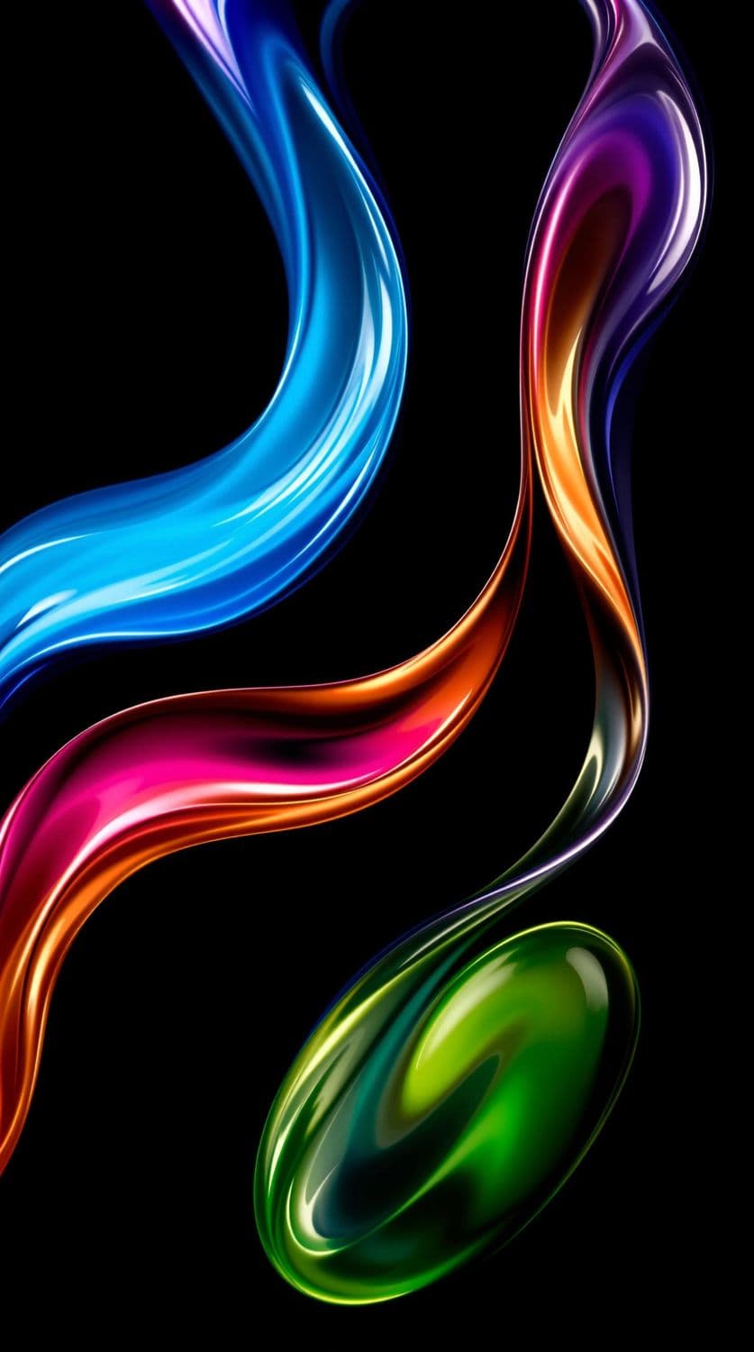 Liquid Metal Swirls