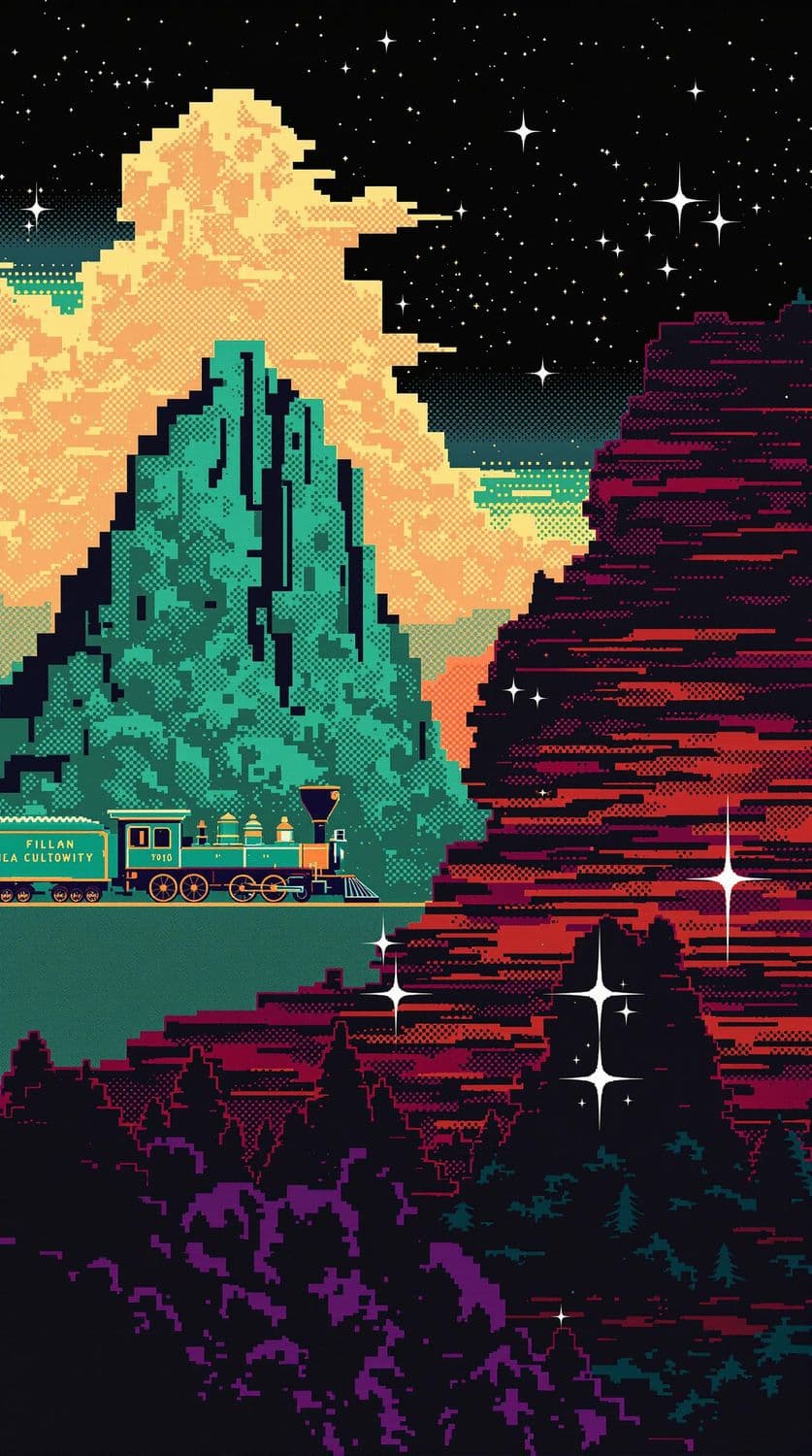 Cosmic Locomotive Journey