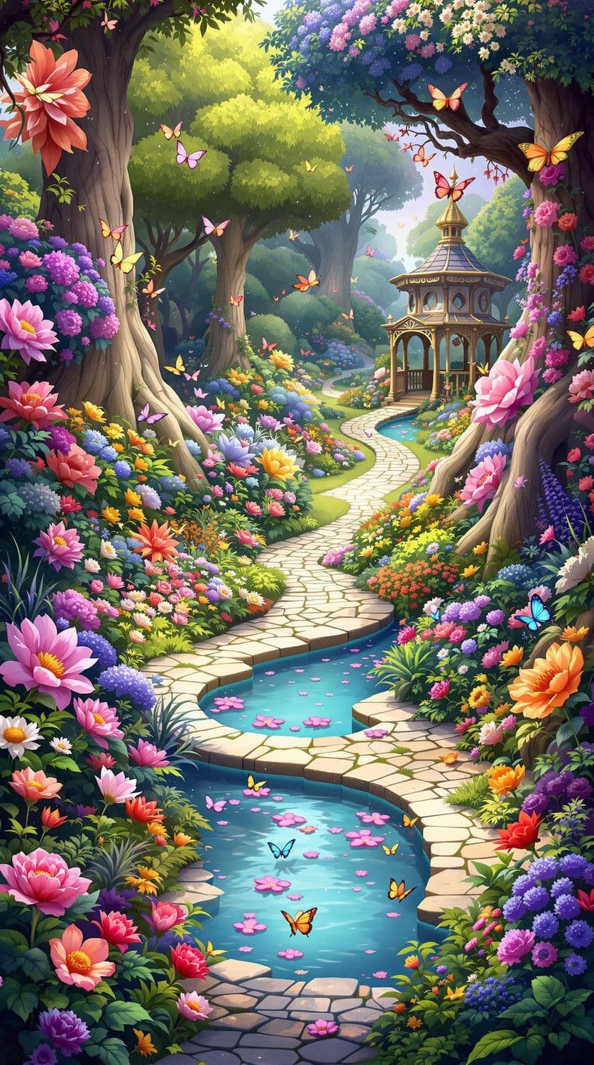 Whimsical Garden Retreat