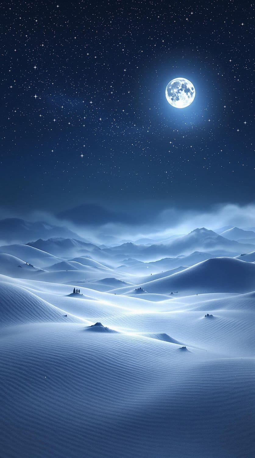 Snowy Night Serenity