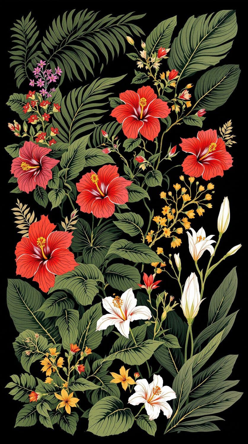 Tropical Botanical Harmony