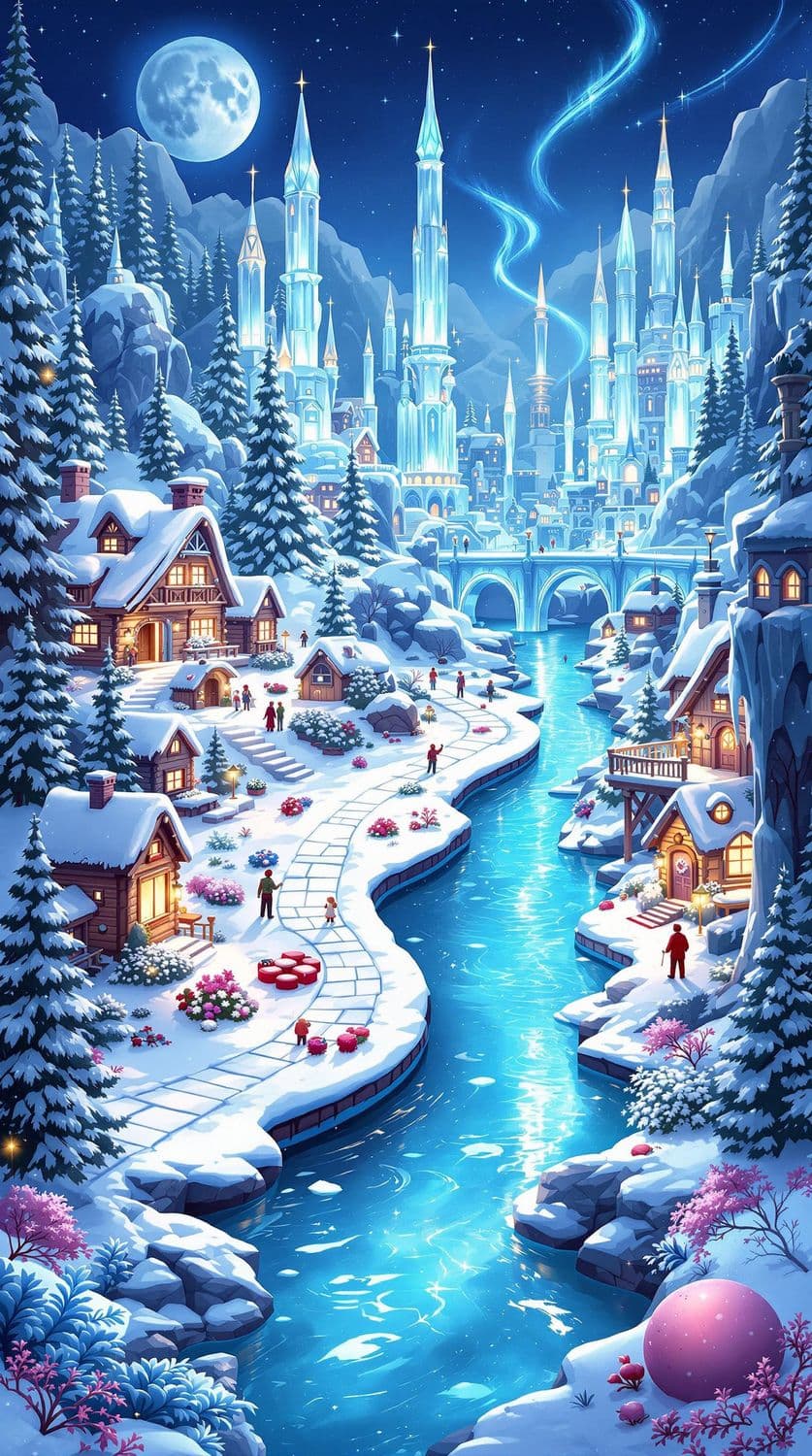 Winter Wonderland: Village and Ice City