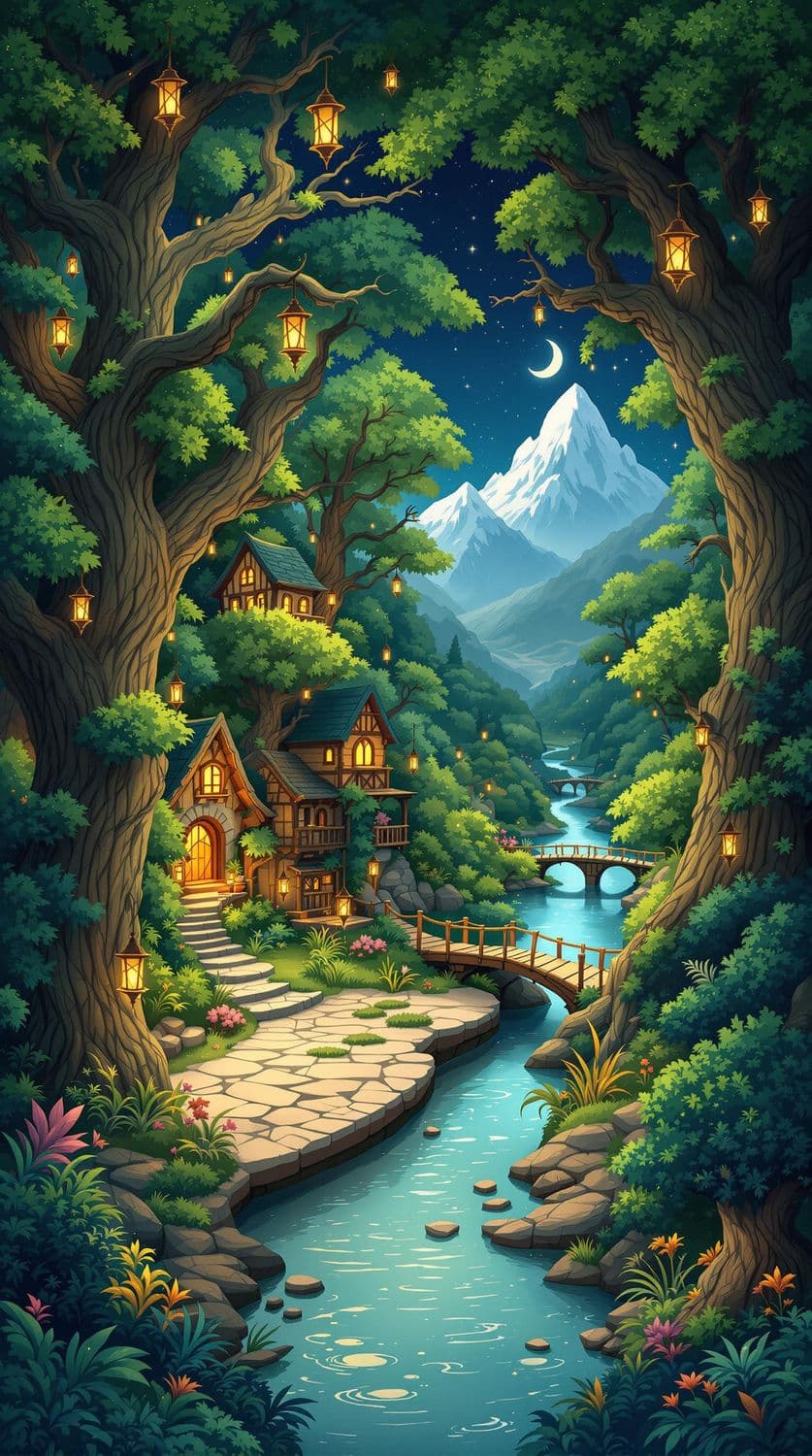 Enchanted Tree Village