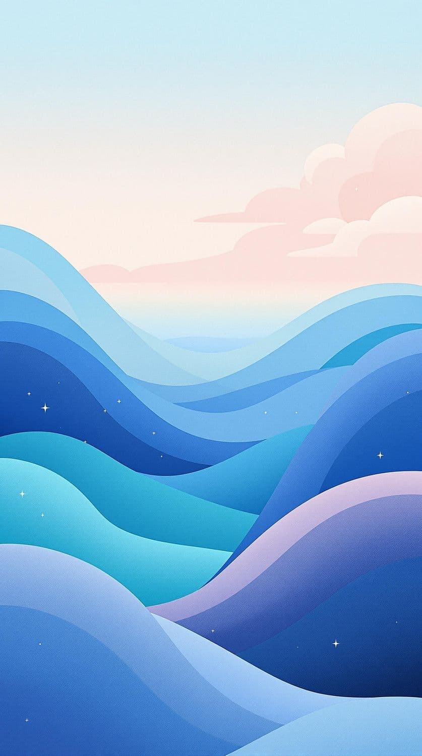 Tranquil Turquoise Seascape