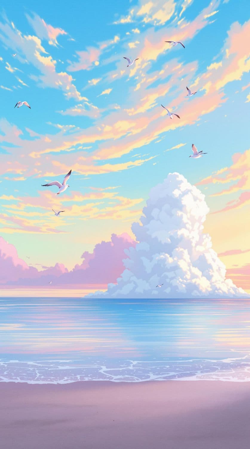 Serene Beach Sunrise