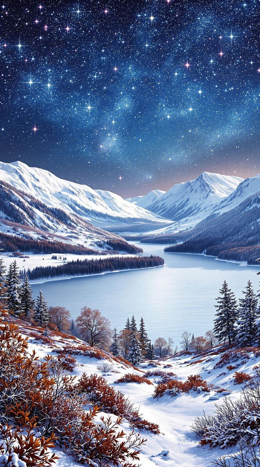 Starlit Winter Enchantment