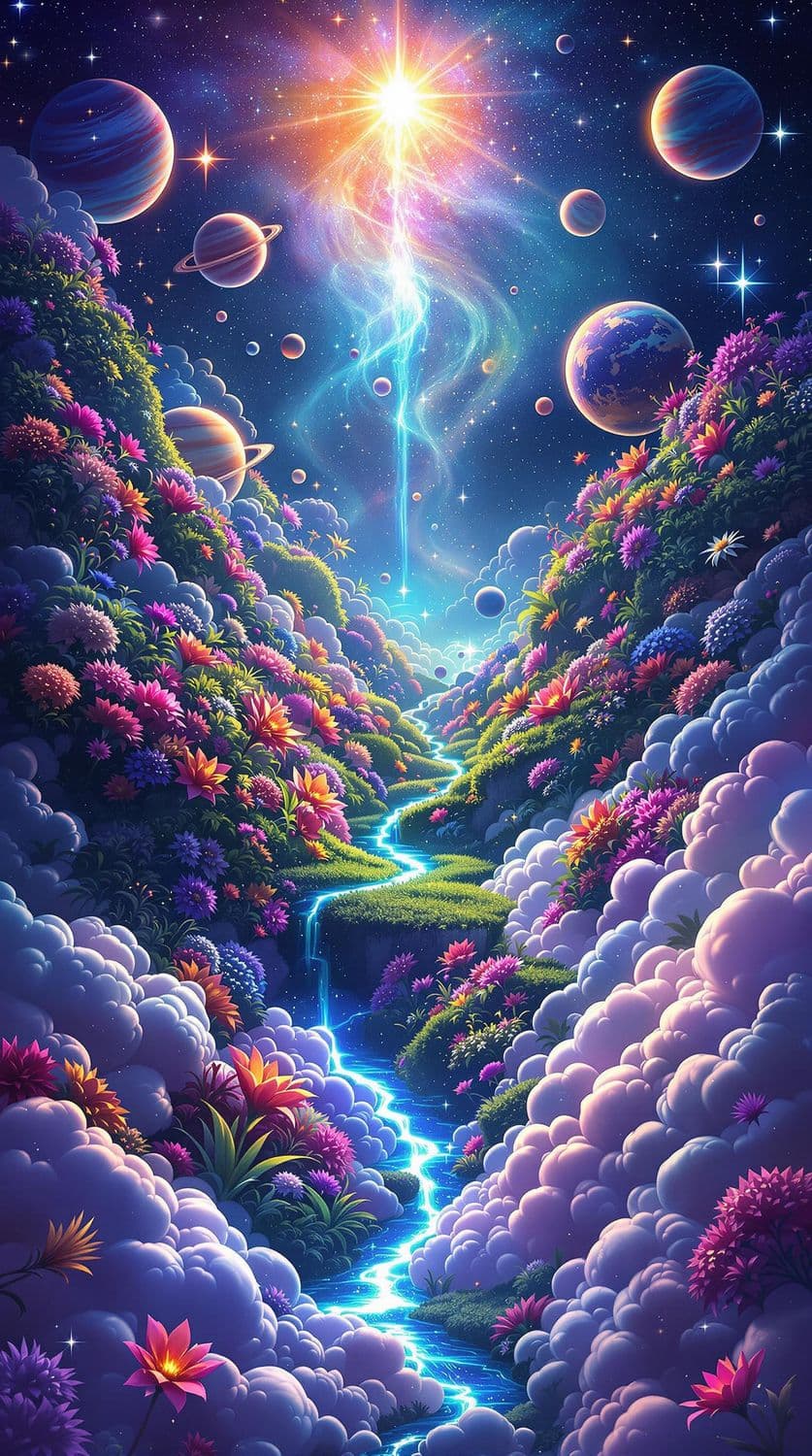Celestial Space Garden