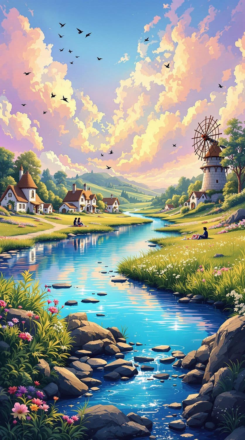 Countryside Meadow Bliss
