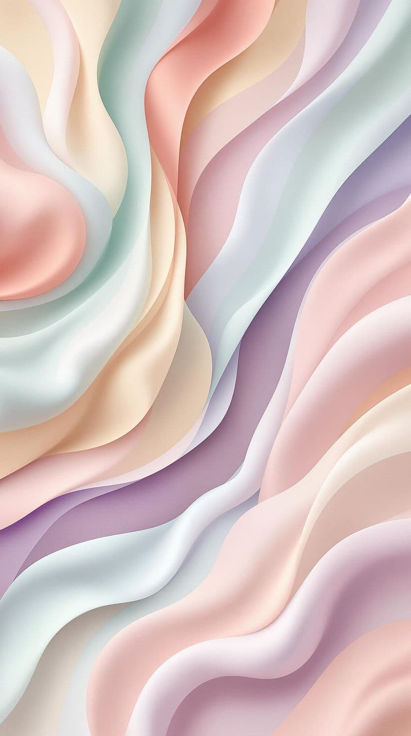 Ethereal Ribbon Cascade