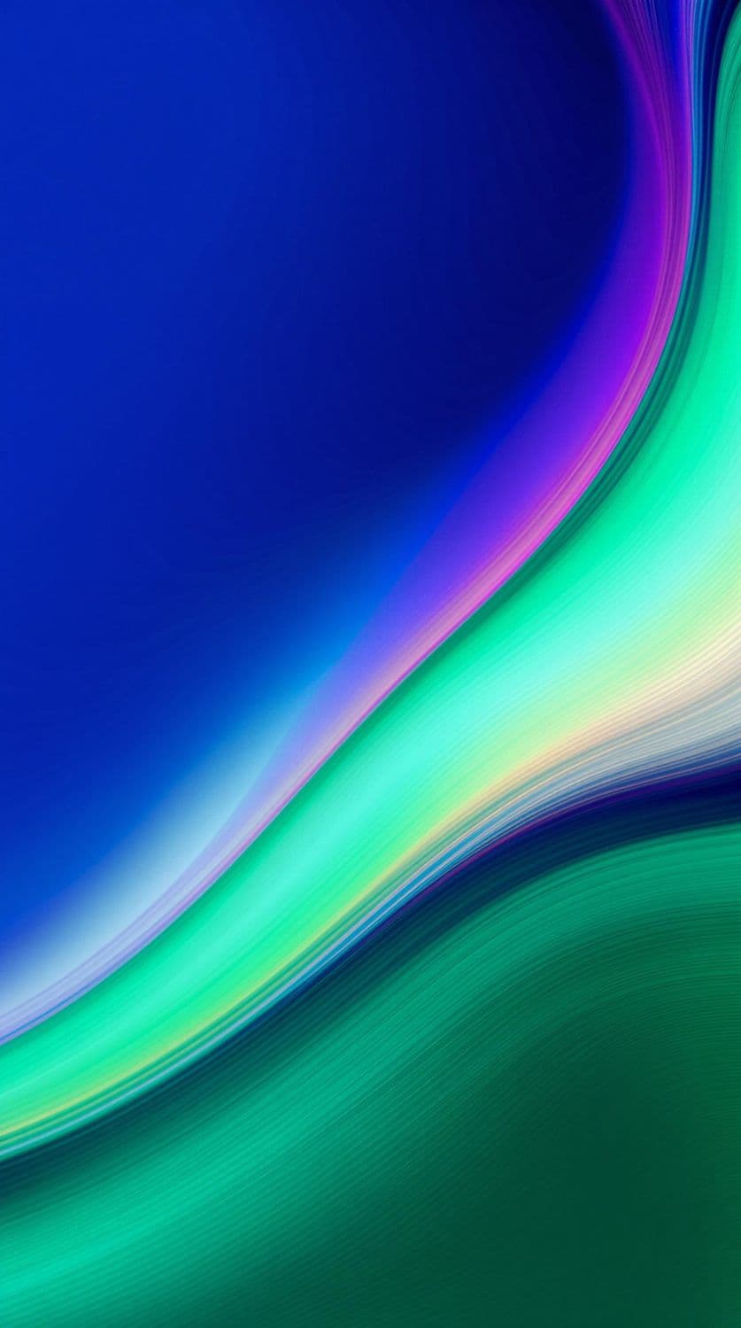 Ethereal Green Cascade