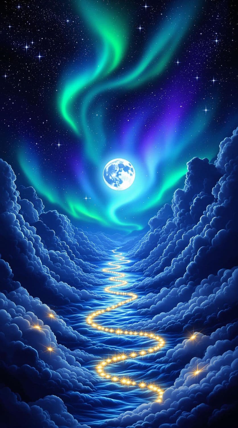 Celestial Aurora Dreamscape