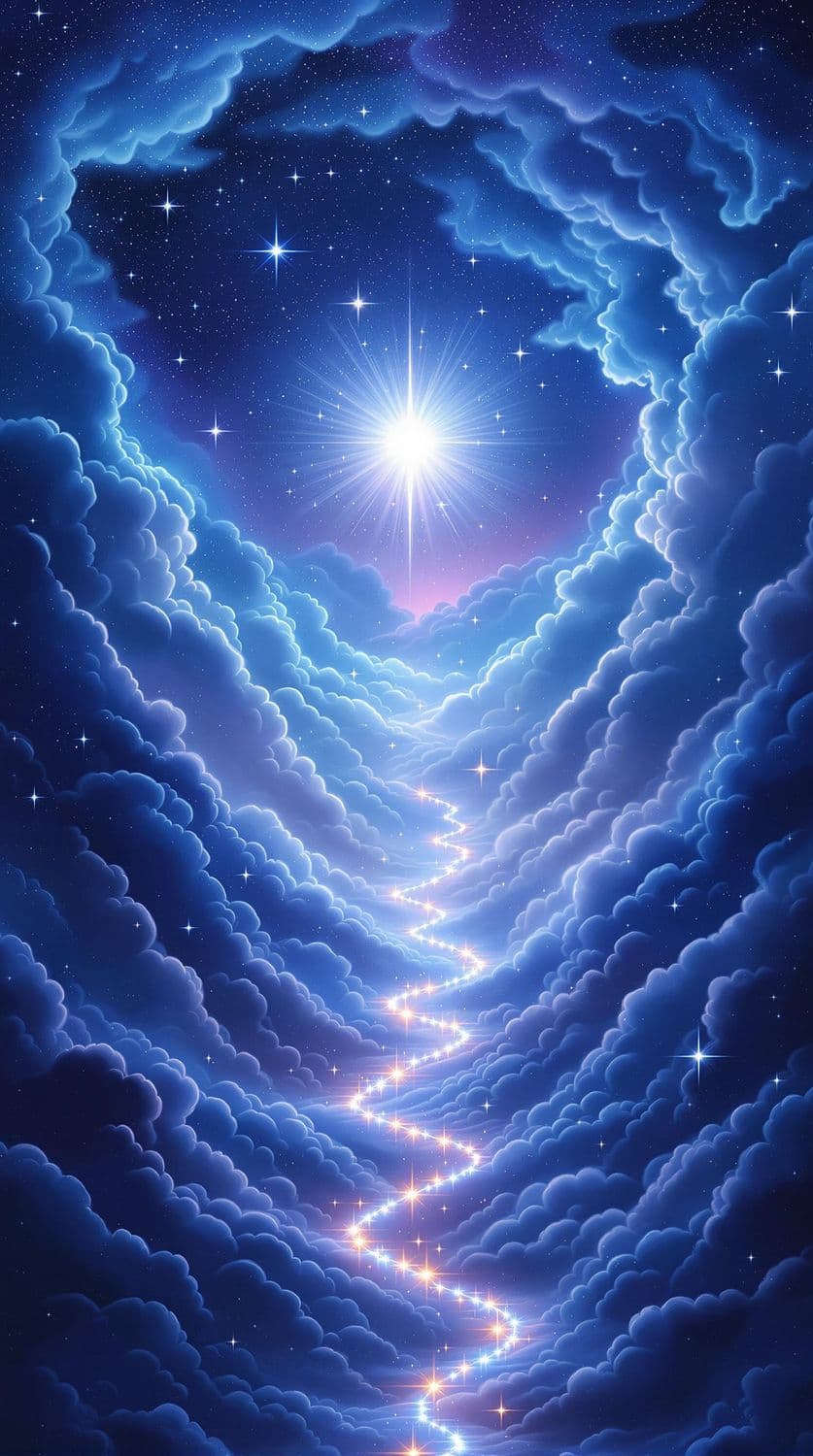 Mystical Celestial Landscape