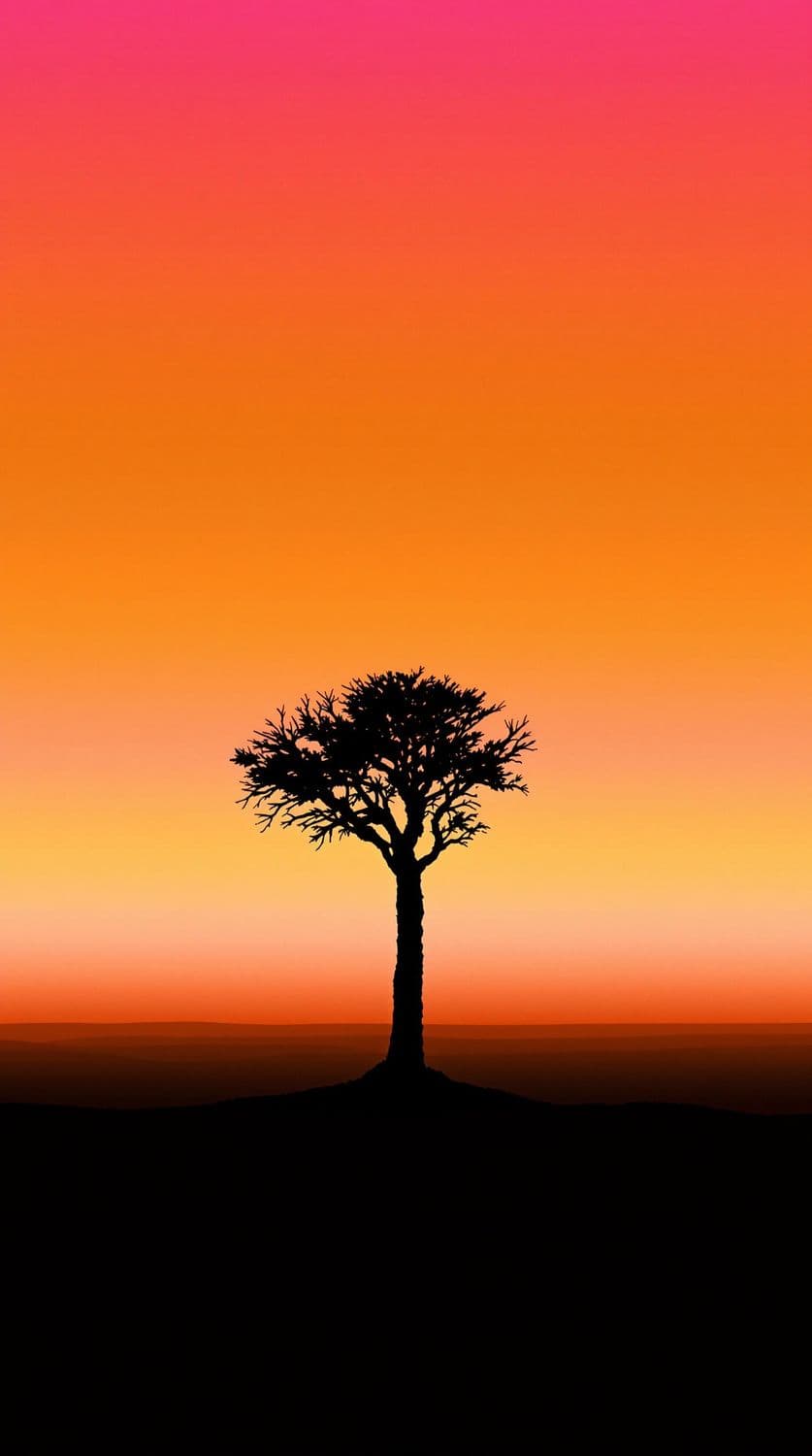 Lone Tree in the Desert
