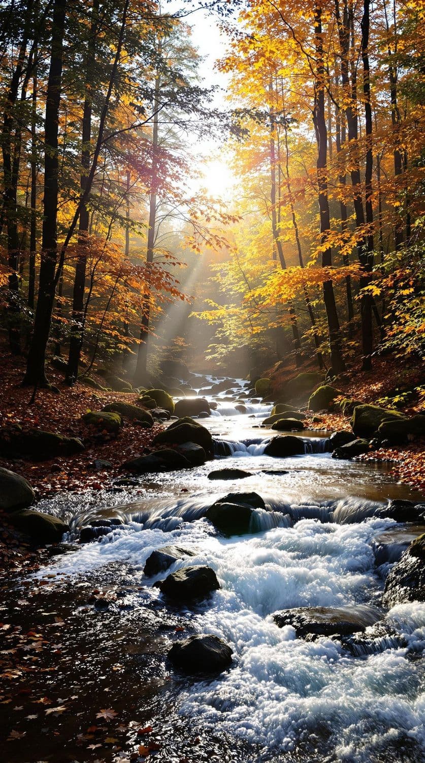 Forest Clearing at Sunrise