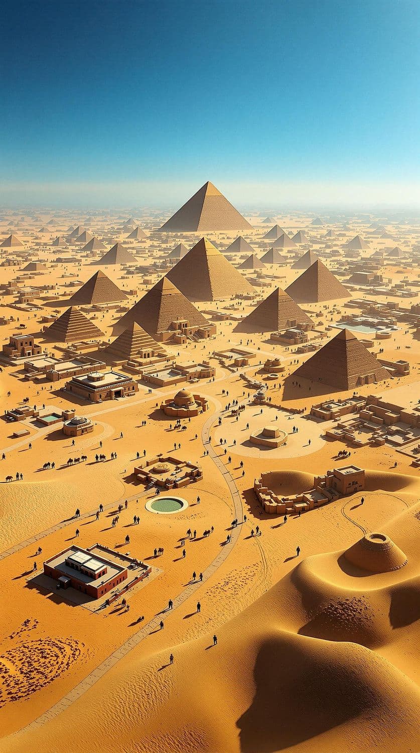 Life in the Shadow of Pyramids