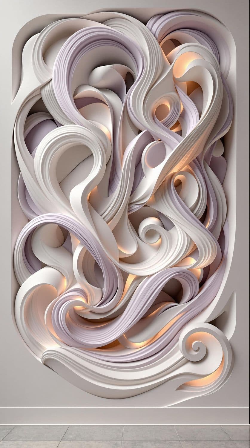 Ribbon Dance in Lavender