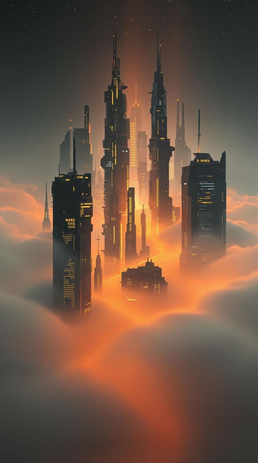 Yellow Light Urban Horizon