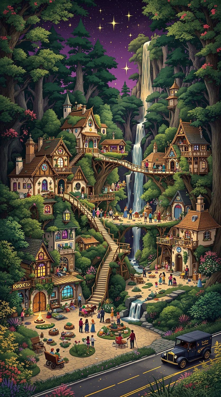 Mystical Forest Village