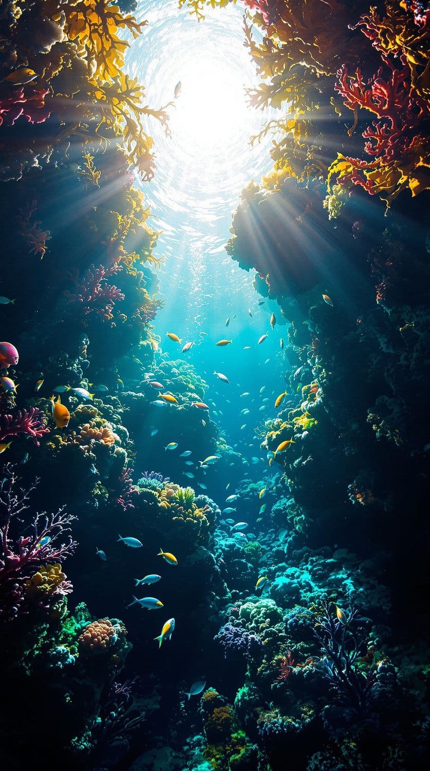 Underwater Coral Halo