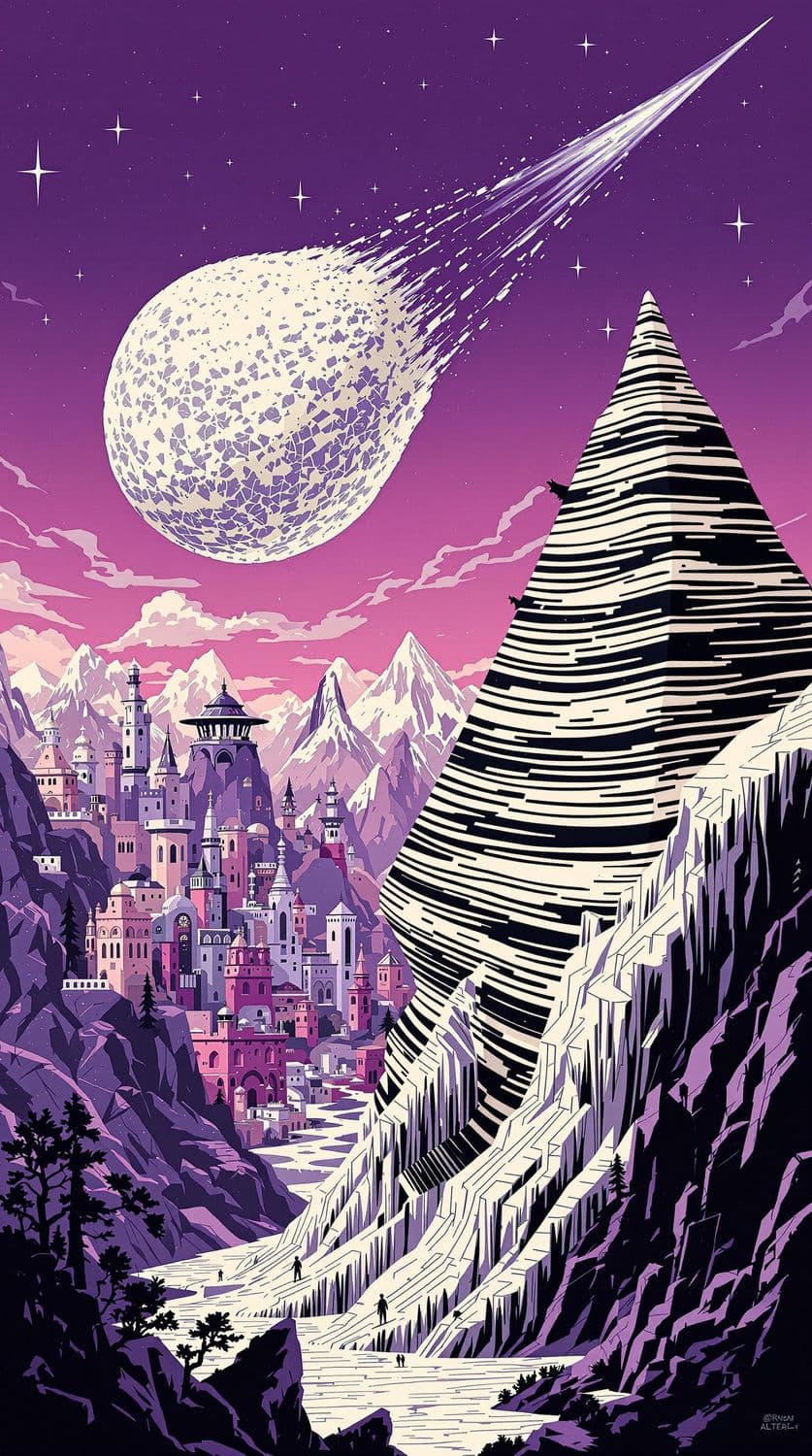 Celestial Mountain Range