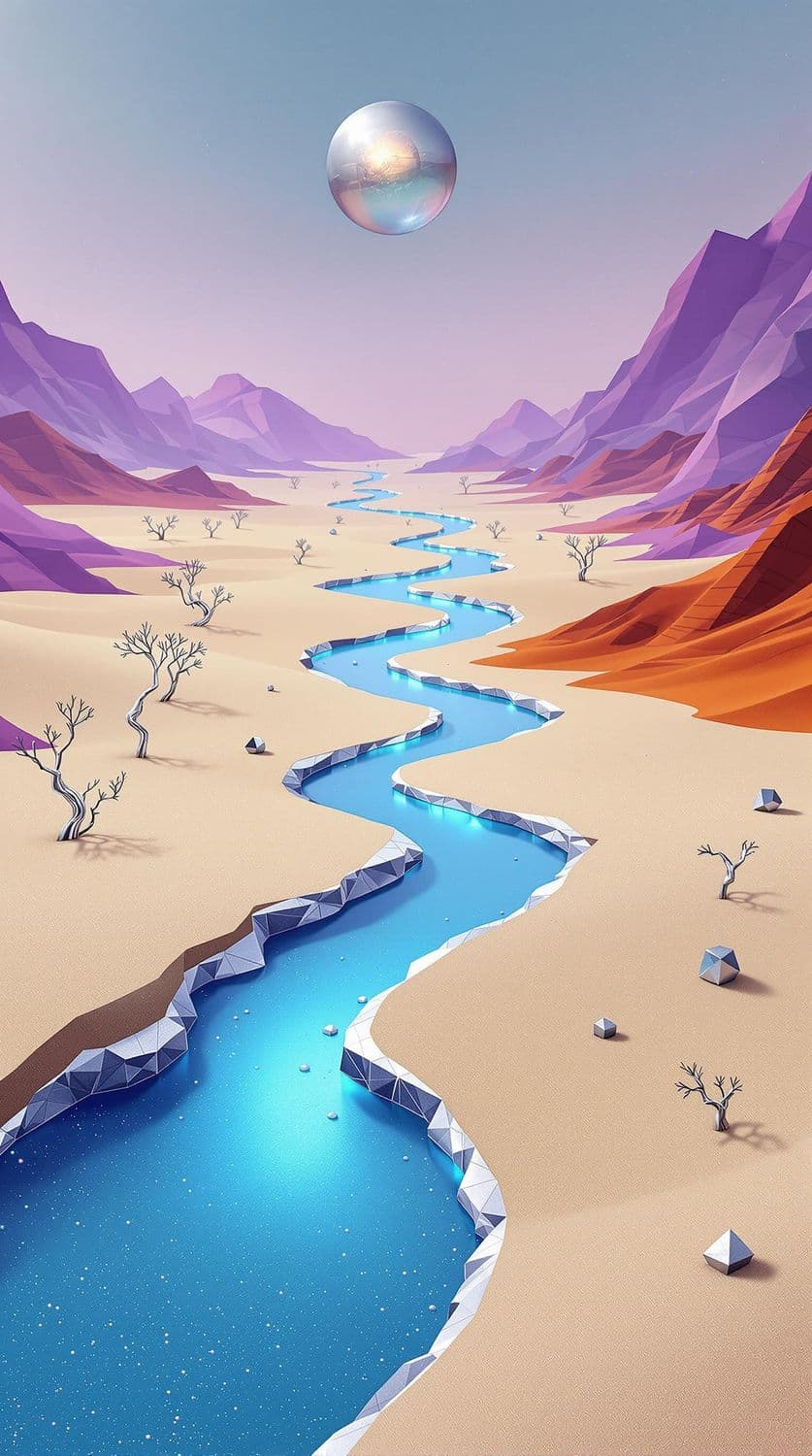 Futuristic Desert Dream