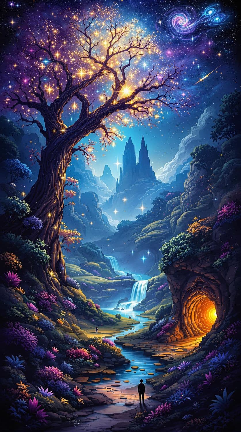 Celestial Garden of Dreams