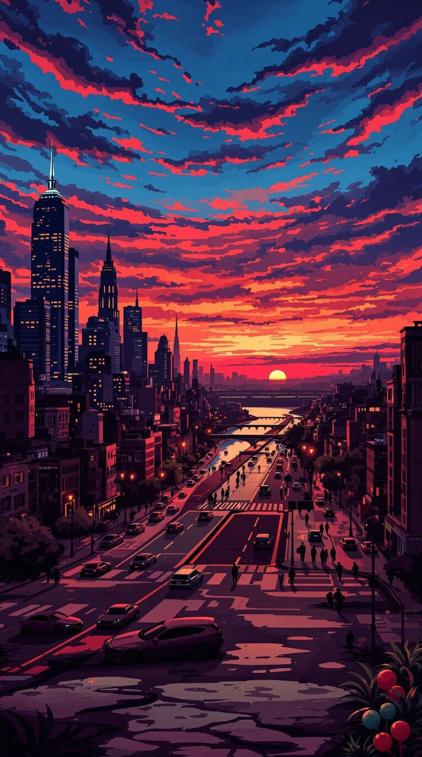 Dynamic City Dusk