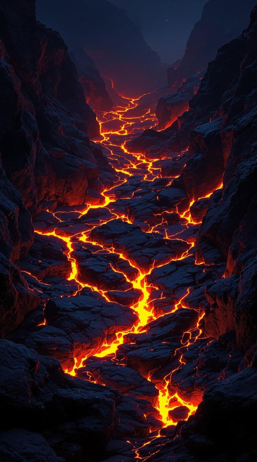 Volcanic Nightscape