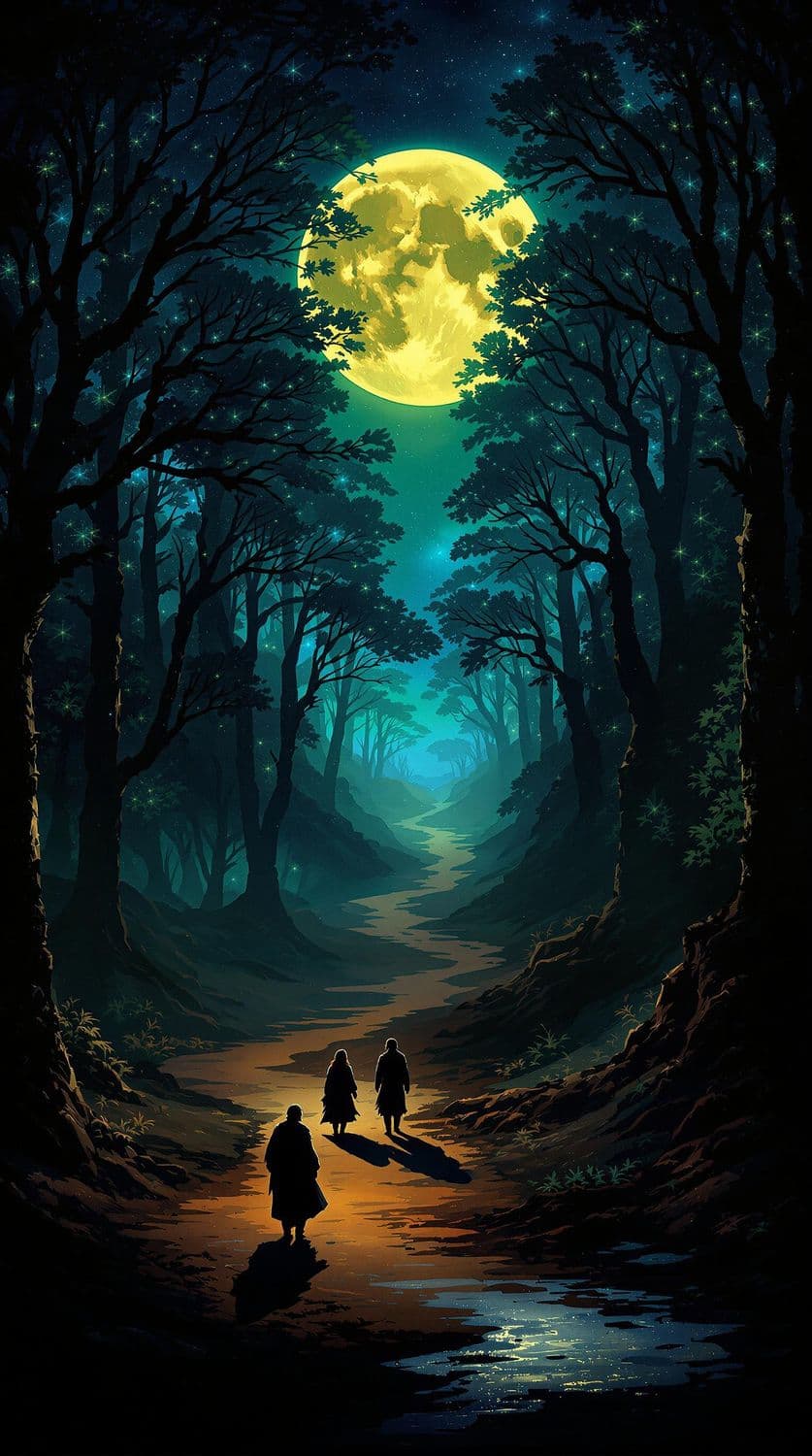 Enchanted Twilight Forest