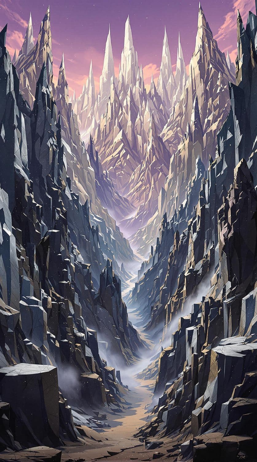 Alien Mountain Range