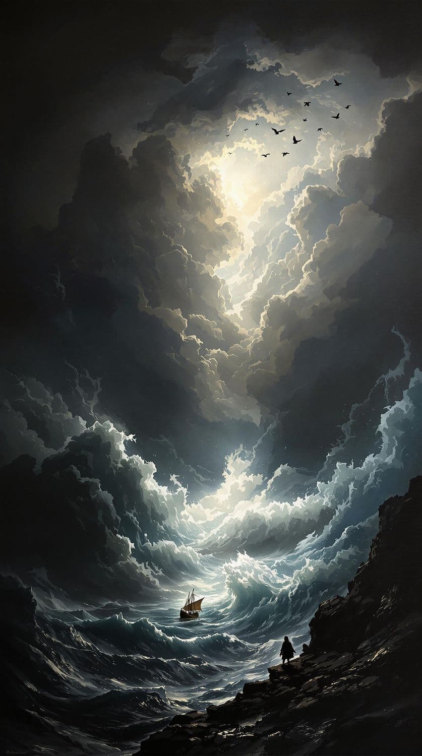 Stormy Seascape Adventure