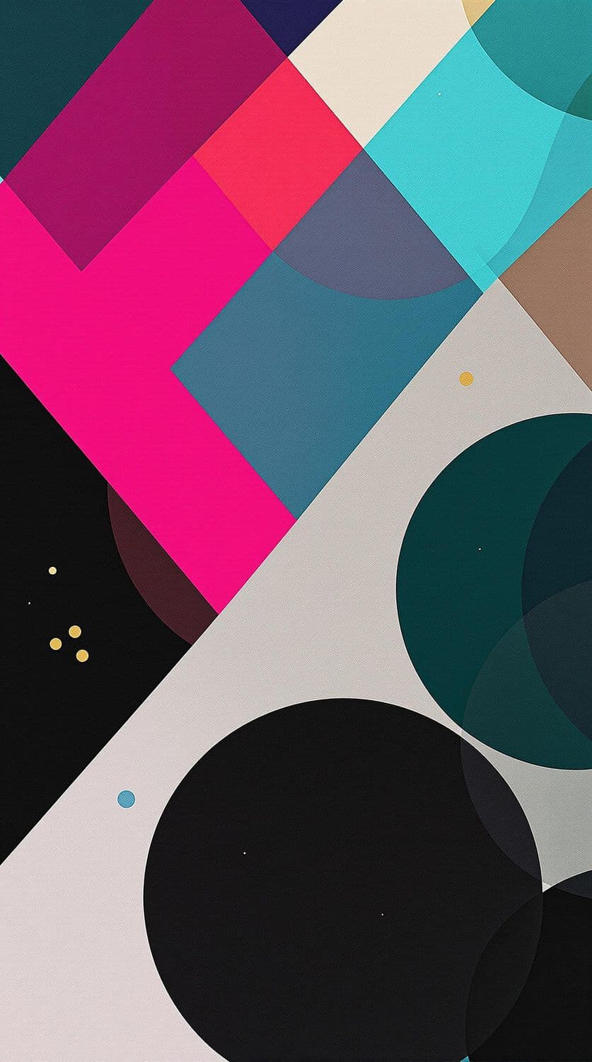 Vibrant Geometric Symphony