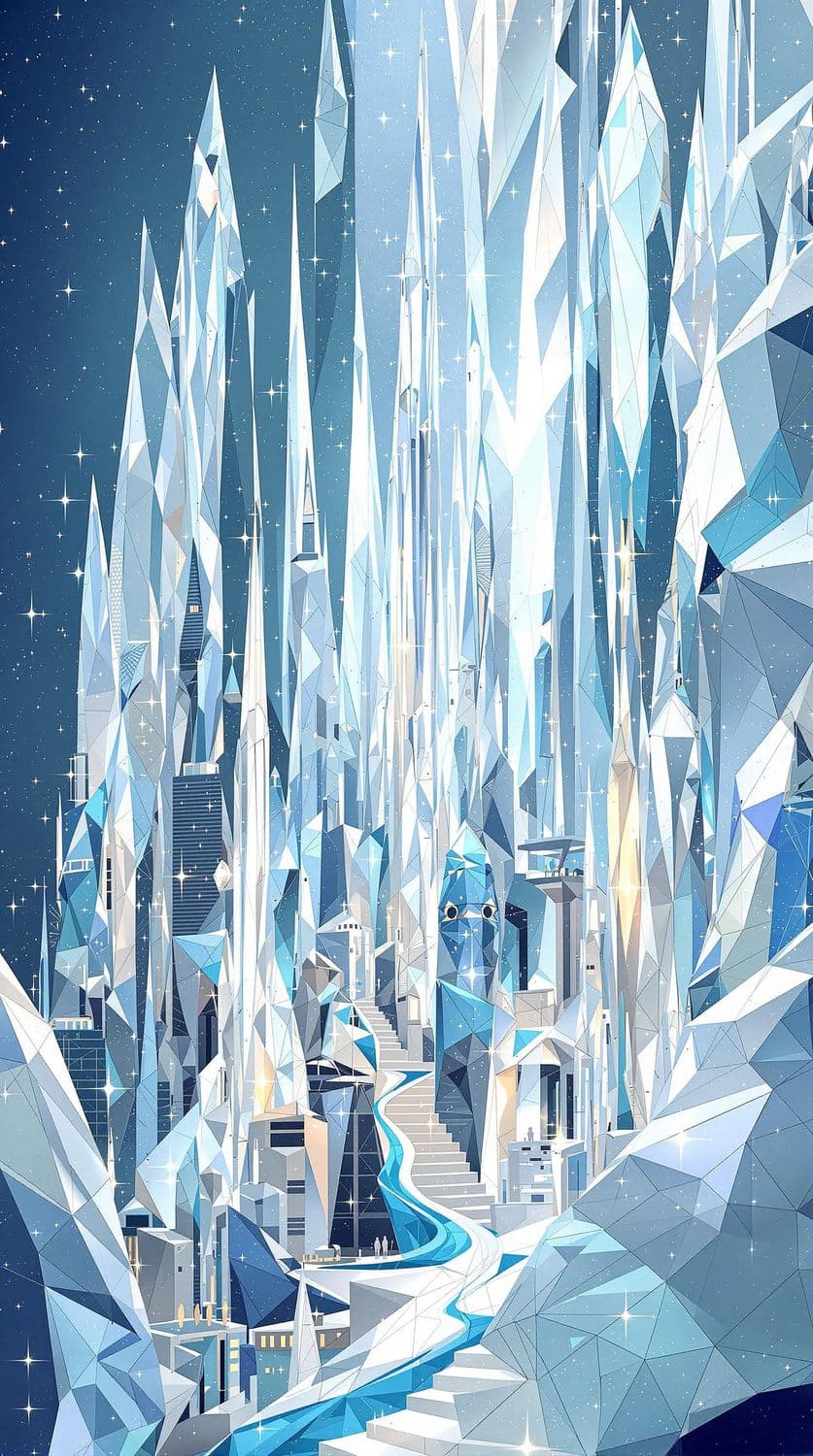Crystalline Cityscape