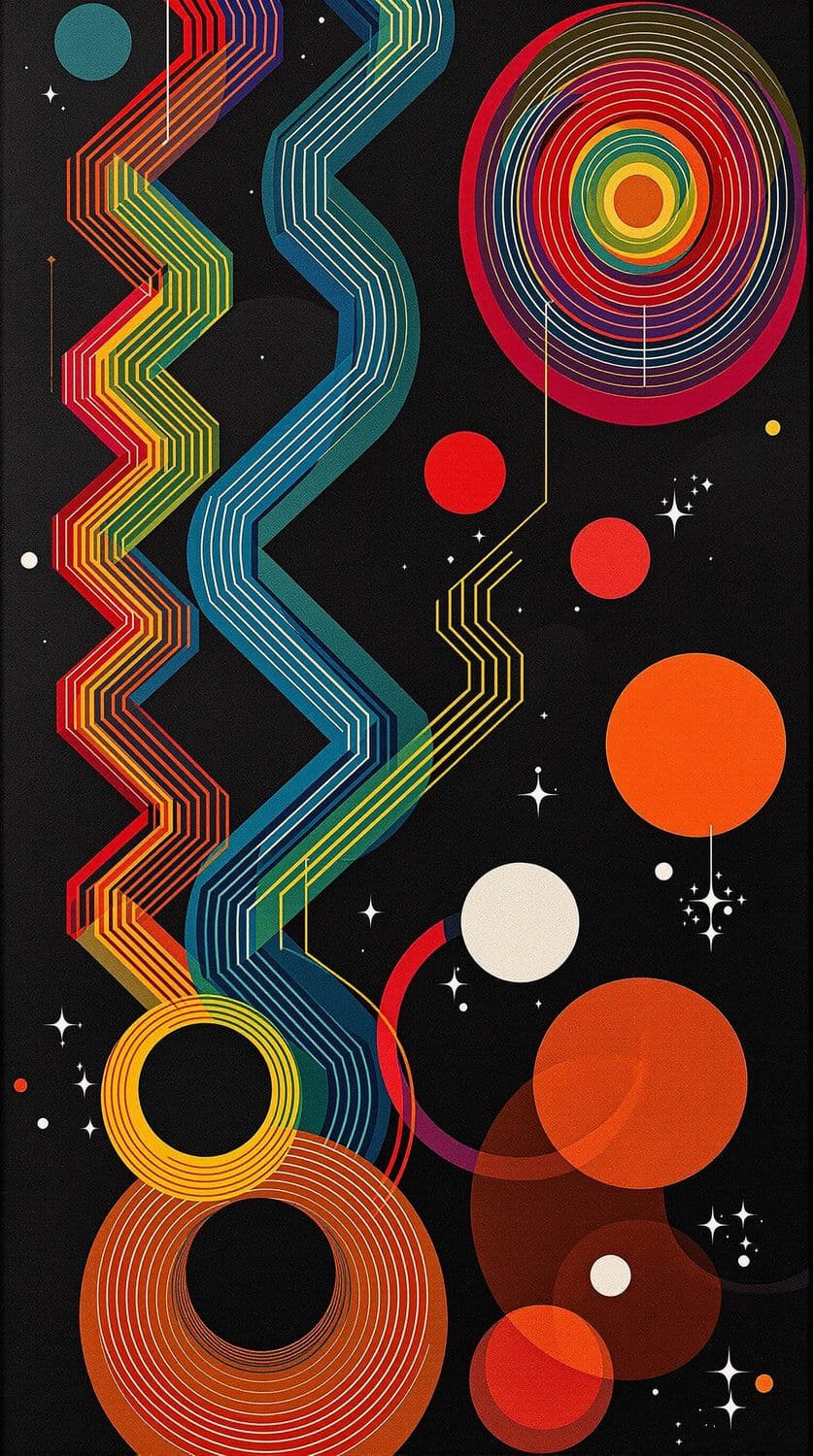 Dynamic Zigzags and Circles