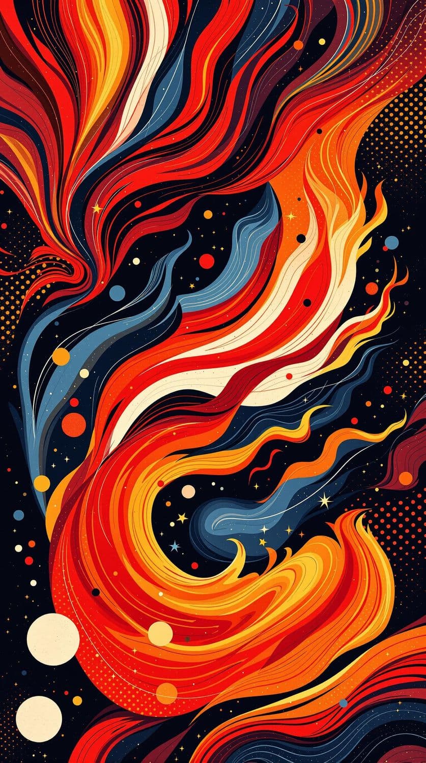 Fiery Cosmos