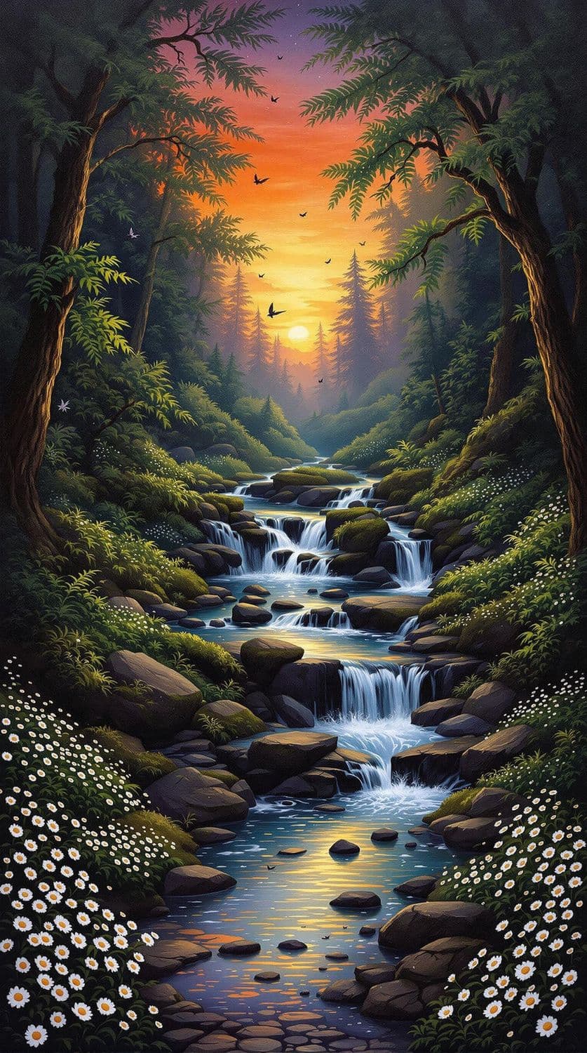 Twilight in the Mystic Woods