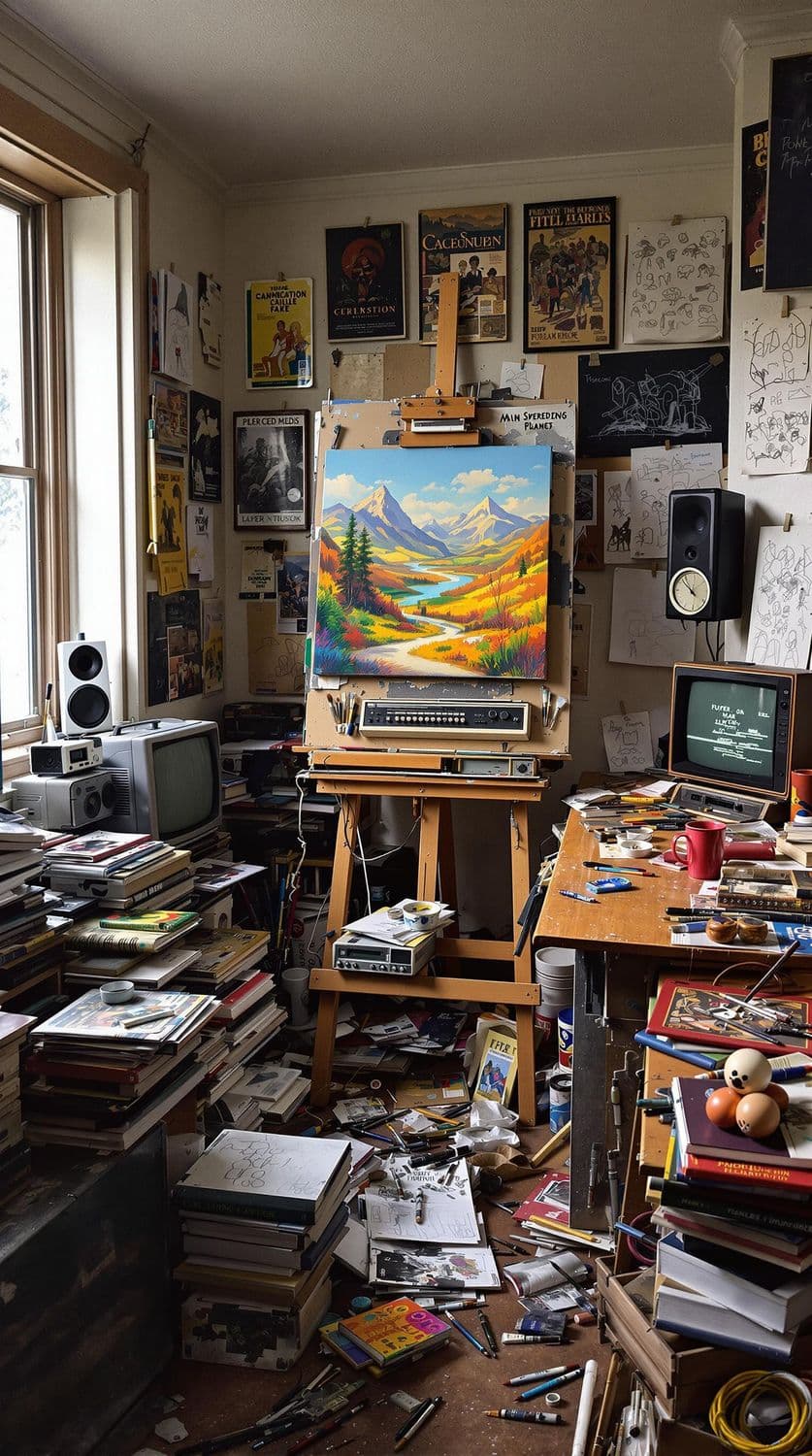 1980s Artist's Studio