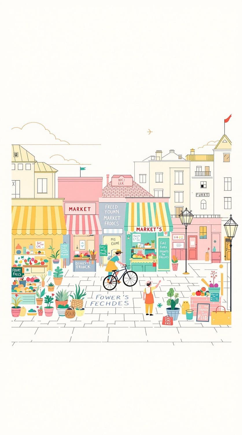 Lively Market Square