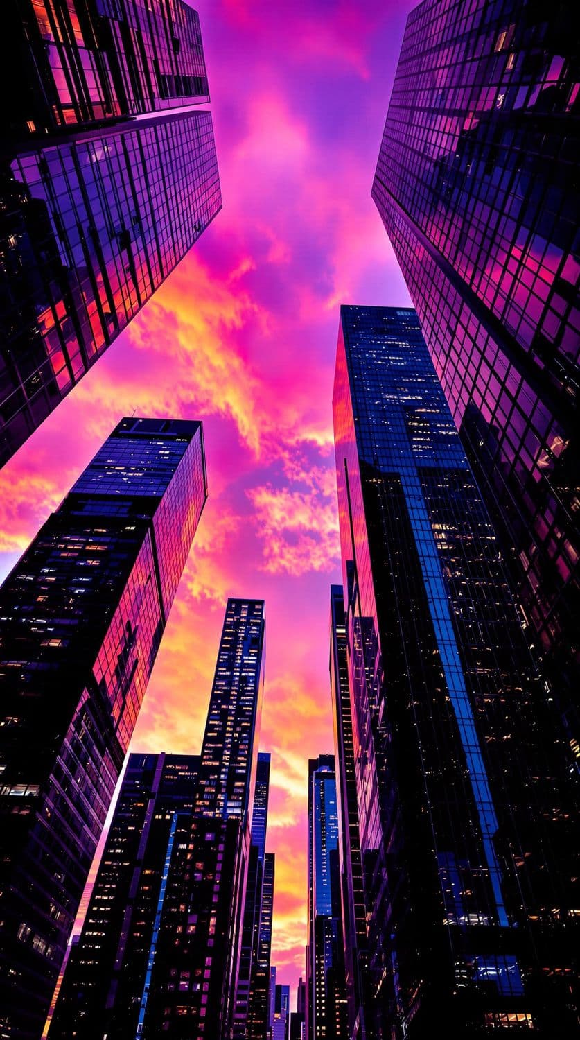 Sunset Skyscrapers
