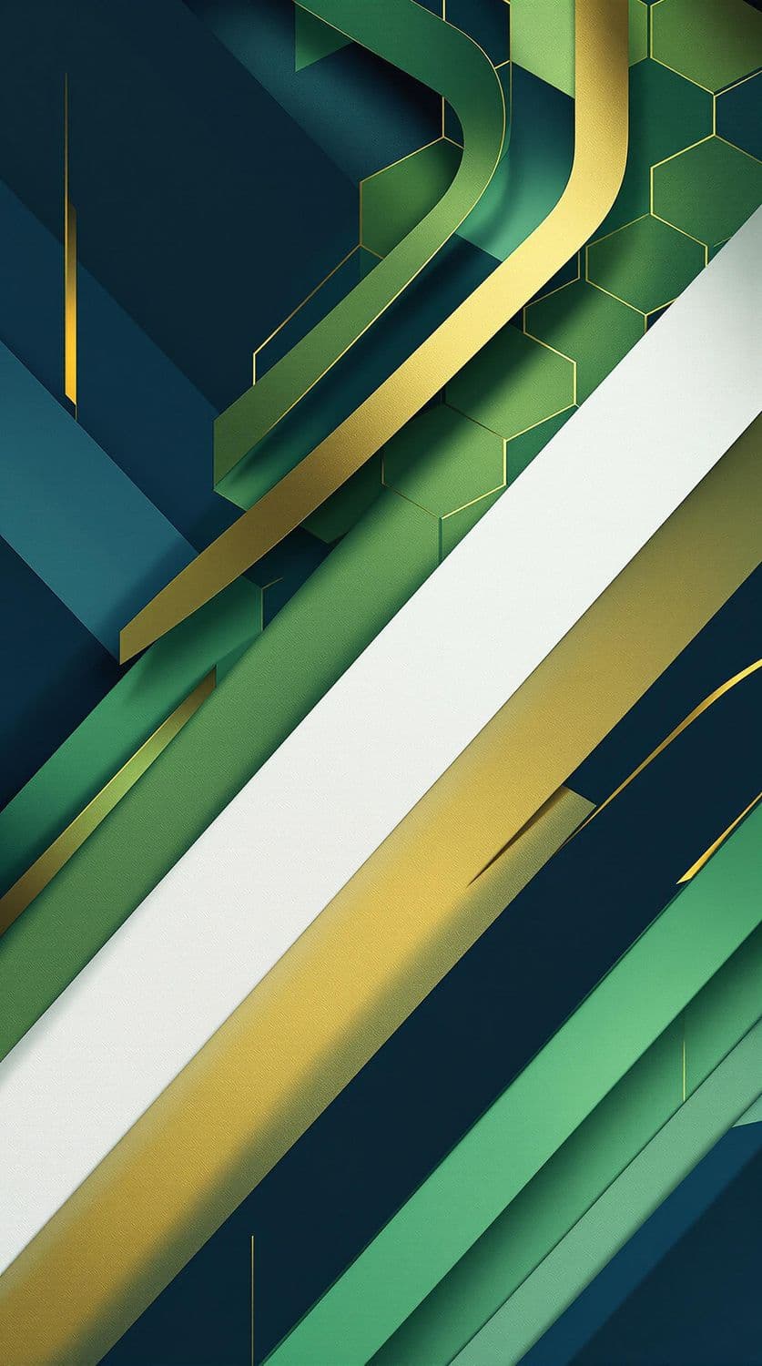 Futuristic Geometric Harmony