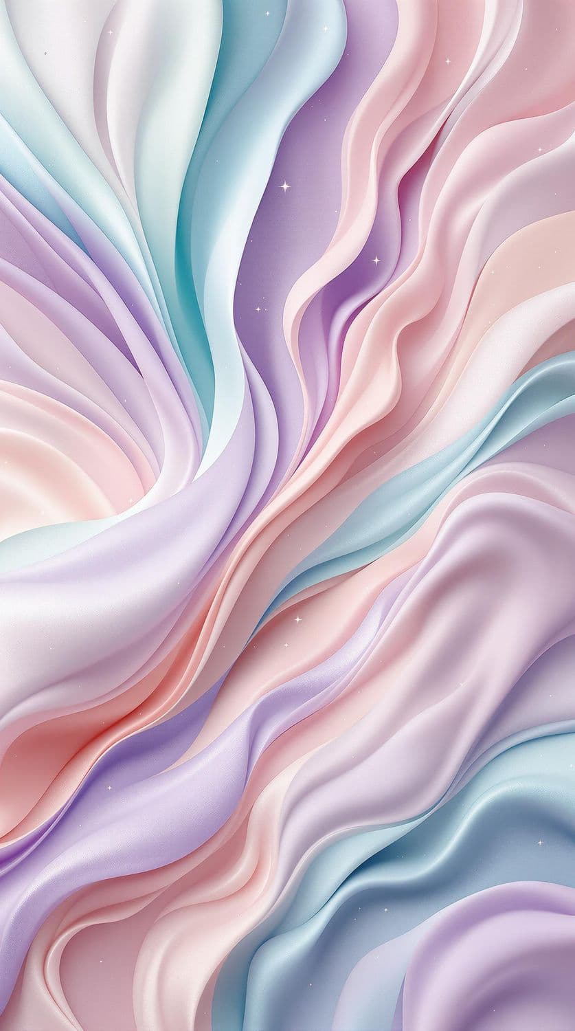 Swirling Satin Ribbons