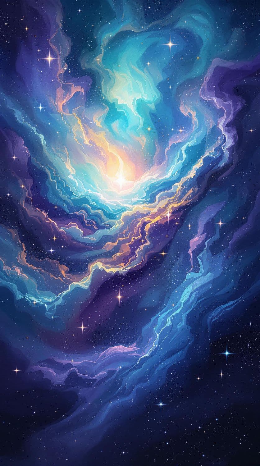 Mystical Cosmic Ocean