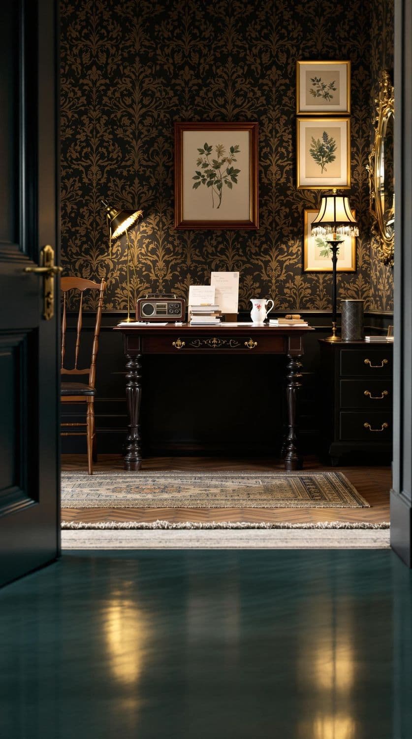 Elegant Vintage Study