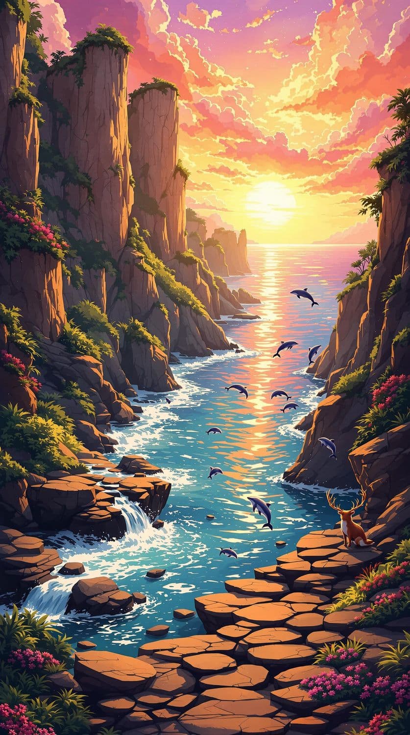 Fantastical Coastal Sunrise