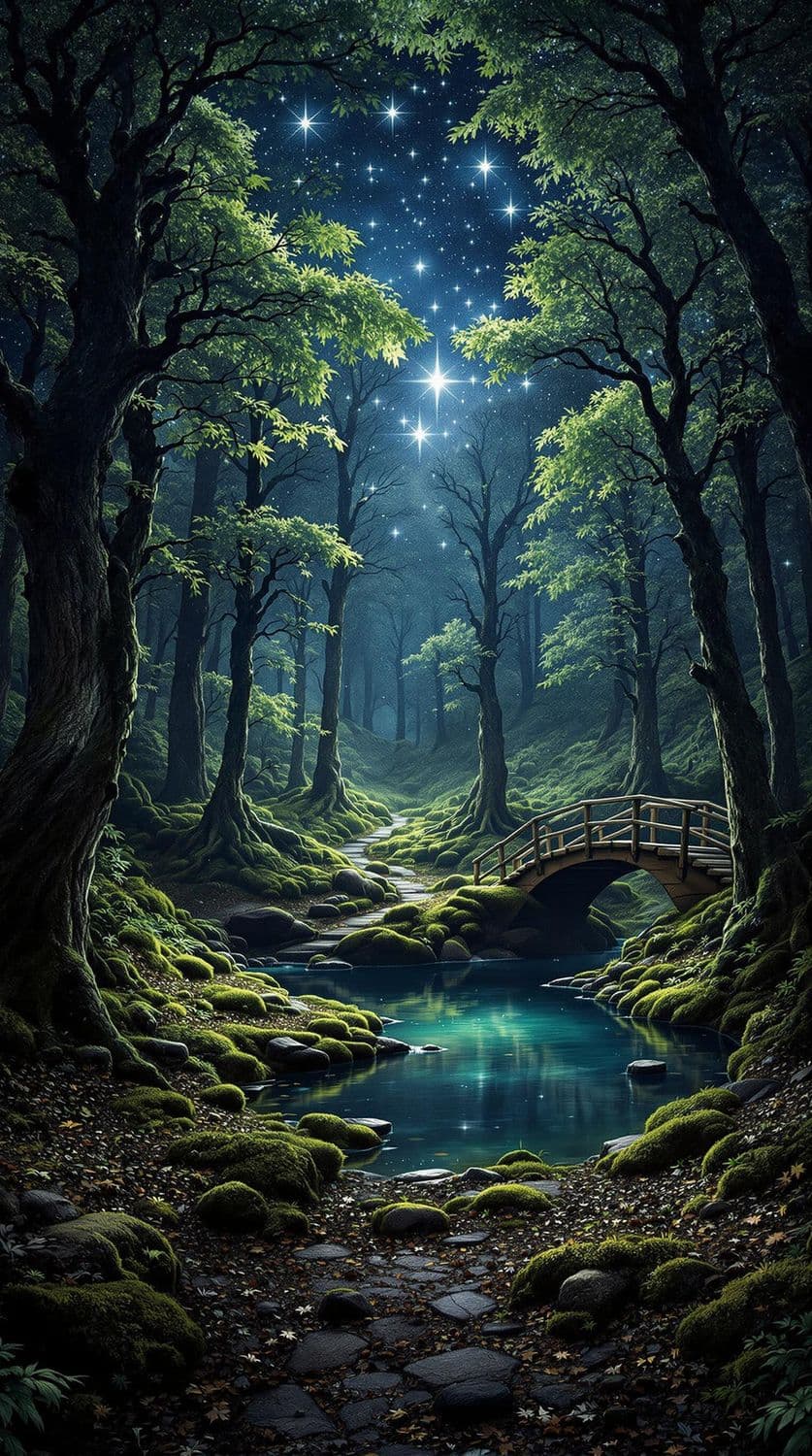 Enchanted Forest Night